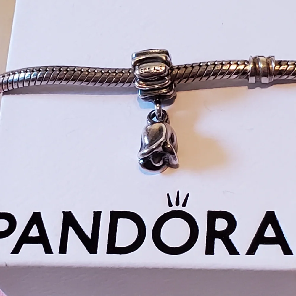 Pandora Silver Tulip Charm - Picture 3 of 3